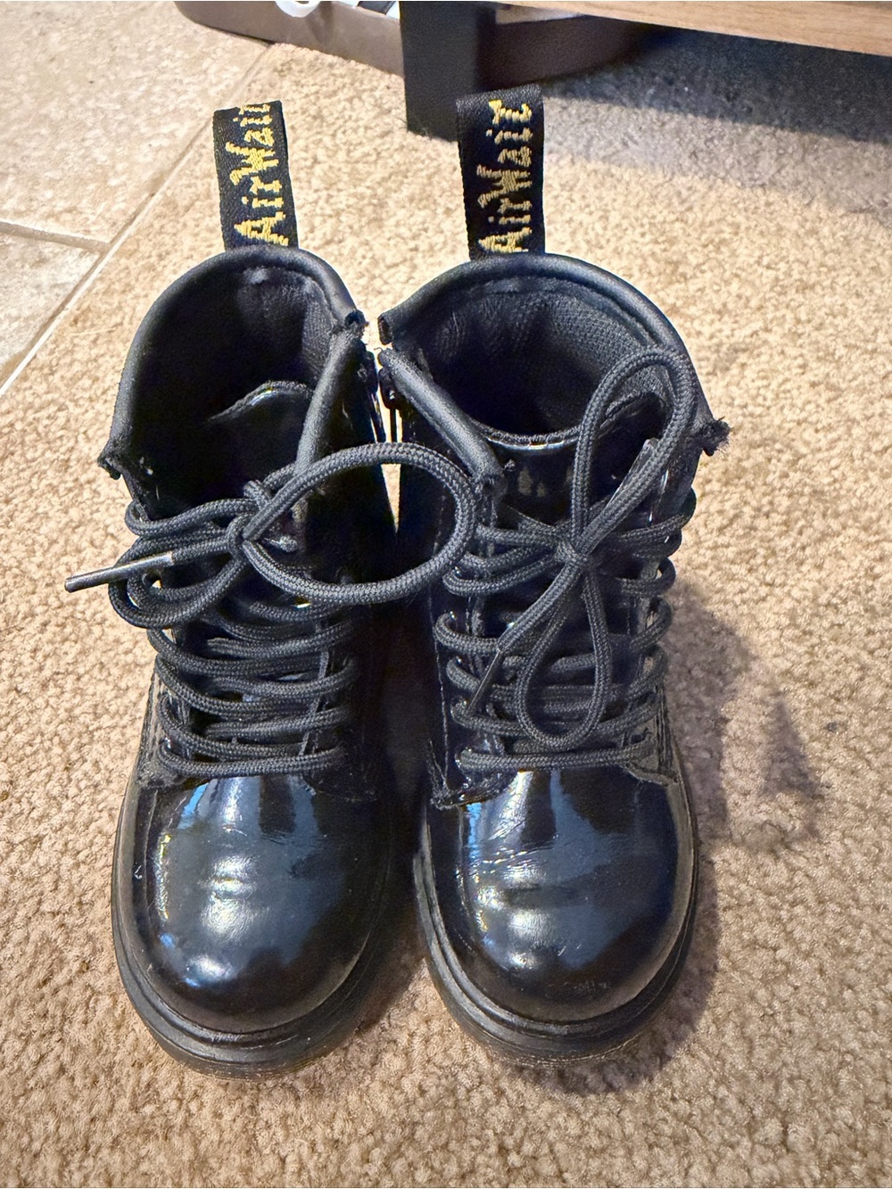 Dr martens Black Kids Combat Boots